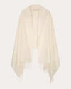 Sofia Cashmere Women's Elegante Cashmere Wrap In Ivory