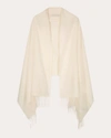 Sofia Cashmere Women's Elegante Cashmere Wrap In White