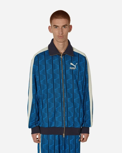 Puma The Neverworn Ii T7 Track Jacket Racing In Blue
