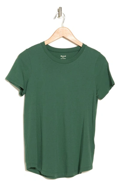 Madewell Vintage Crewneck Cotton T-shirt In Hemlock Green