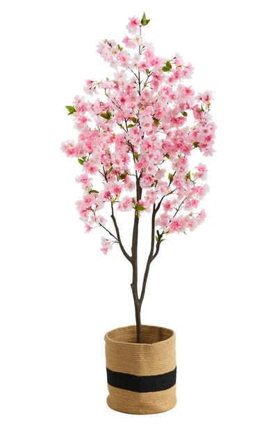 Nearly Natural Artifical Cherry Blossom Tree In Pink