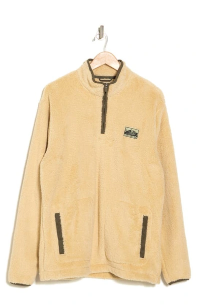 Hurley K2 Camper Zip-up Jacket In Light Beige