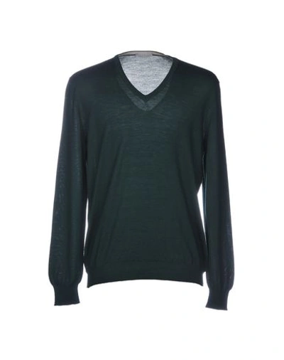 Gran Sasso Sweater In Dark Green