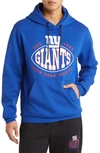 Hugo Boss X Nfl Bears Touchback Graphic Hoodie In New York Giants Dark Blue