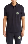 Hugo Boss X Nfl Chargers Cotton Polo In Seattle Seahawks Dark Blue
