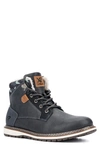 X-ray Dresden Faux Shearling Lined Boot In Navy