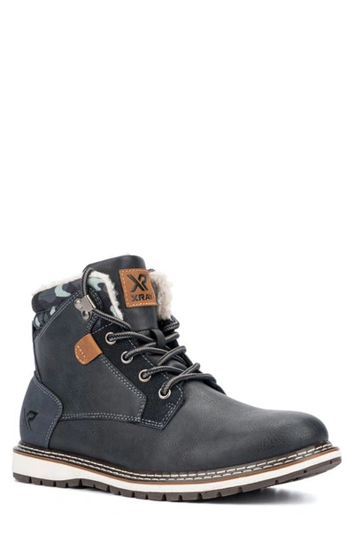 X-ray Dresden Faux Shearling Lined Boot In Navy