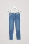 Cos Slim-leg Jeans In Blue