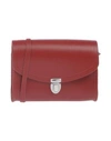 Cambridge Satchel Cross-body Bags In Red