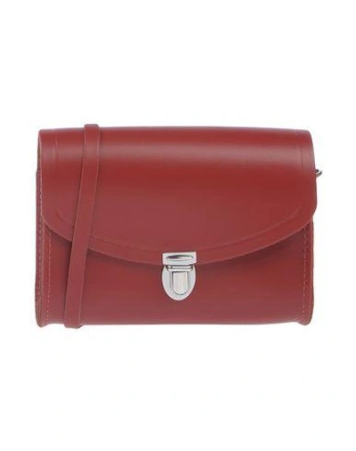 Cambridge Satchel Cross-body Bags In Red