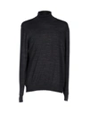 Gran Sasso Turtlenecks In Lead