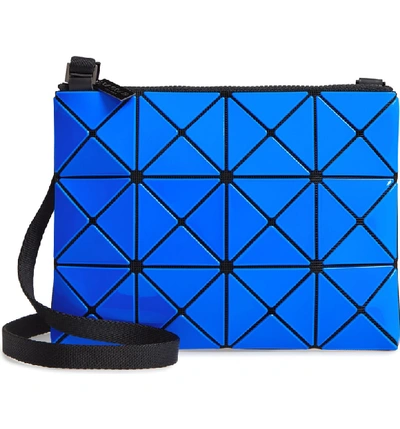 Bao Bao Issey Miyake Lucent Two-tone Crossbody Bag - Blue In Blue/ Dark Blue