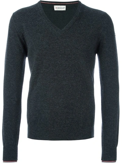 Moncler V-neck Sweater | ModeSens
