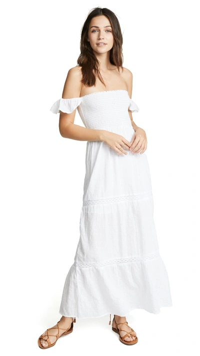 Dra Ottavia Dress In Sunbleached White