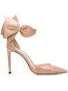 Jimmy Choo Kelley 85 Patent Leather Pumps In Pink