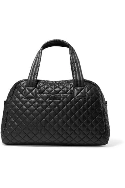 Mz Wallace Jimmy Quilted Shell Tote In Black