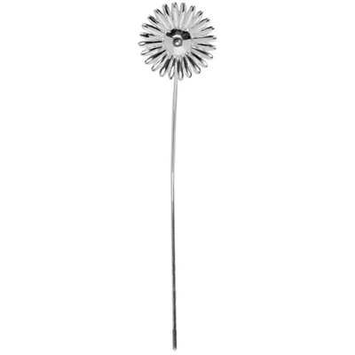 Ambush Silver Single Flower Earring