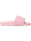 Gucci Logo Slides In Pink