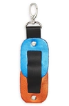 Sc103 Tackle Leather Link Key Chain In Atomic