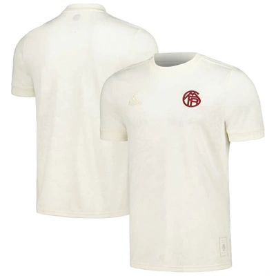 Adidas Originals Adidas  White Bayern Munich 2023/24 Third Lifestyle Jersey