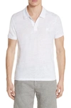 Vilebrequin Short-sleeve Jersey Knit Polo In White