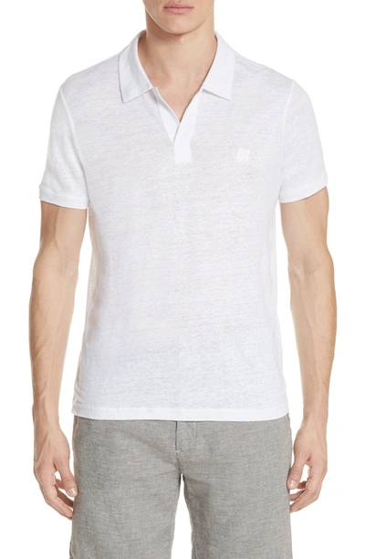 Vilebrequin Short-sleeve Jersey Knit Polo In White