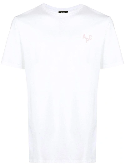 Apc A.p.c. Logo Print T-shirt - White