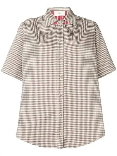 Ports 1961 Checked Short Sleeved Shirt In 015