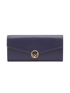 Fendi Continental Wallet - Blue