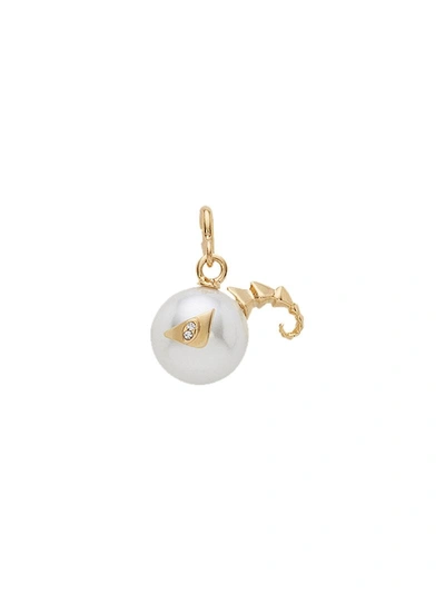 Fendi Aries Pendant - White