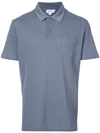 Sunspel Riviera Short-sleeve Polo Shirt In Blue