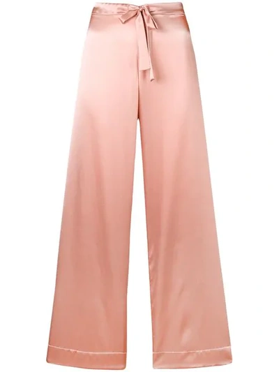 Gilda & Pearl Sophia Pyjama Trousers In Pink