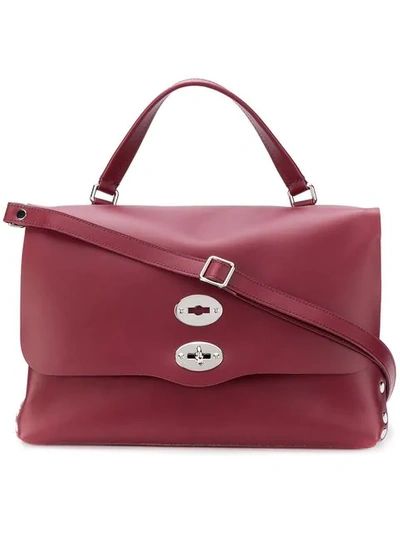 Zanellato Postina Tote Bag In Red