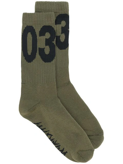 032c 03 Socks - Green