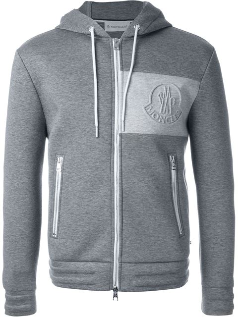 Moncler Logo Hooded Sweatshirt | ModeSens