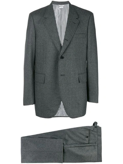 Thom Browne Two Piece Suit In Grey
