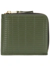 Comme Des Garçons Wallet Zip-around Wallet - Green