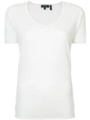 Theory Plain Classic T-shirt In White