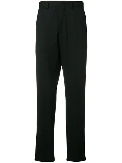 Mcq By Alexander Mcqueen Straight Leg Trousers In Black