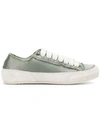 Pedro Garcia Wide Lace-up Sneakers - Green