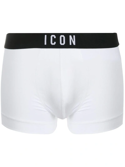 Dsquared2 Icon Boxers In White