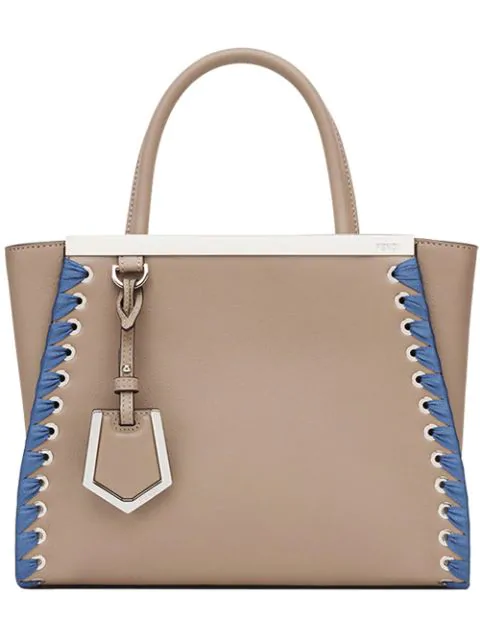 Fendi Petite 2jours Handtasche Nude In Neutrals Modesens