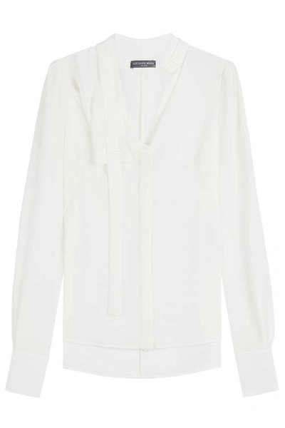 Alexander Mcqueen Pussy Bow Blouse