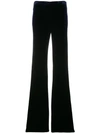 Miu Miu Long Straight-leg Trousers In Blue