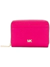Michael Michael Kors Zip Around Wallet In Pink