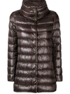 Herno Padded Jacket In 8993 Marrone