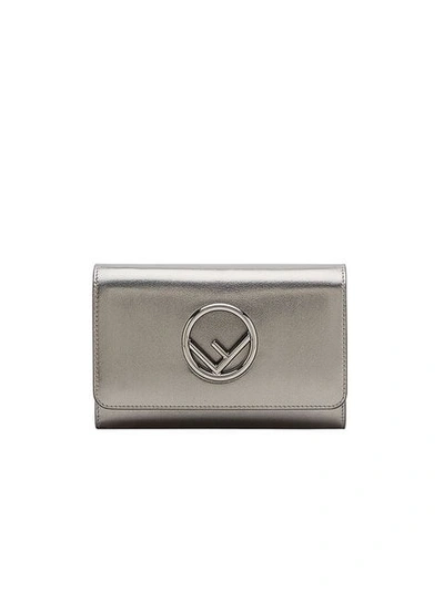 Fendi Wallet On Chain Mini Bag - Grey