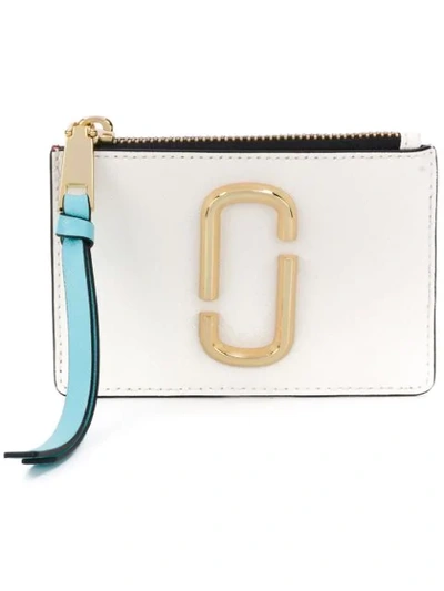 Marc Jacobs Snapshot Top Zip Multi Wallet - White