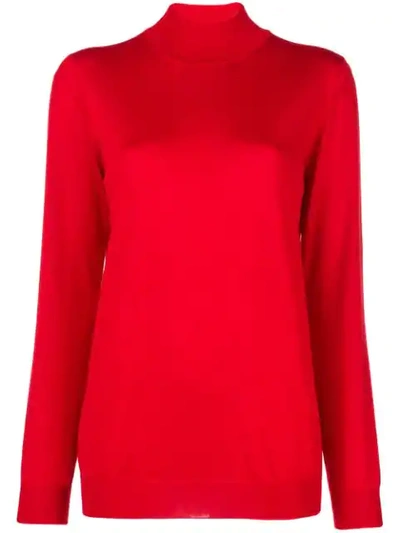 Tom Ford Fine Knit Pullover - Red