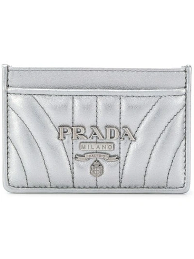 Prada Cardholder In Silver